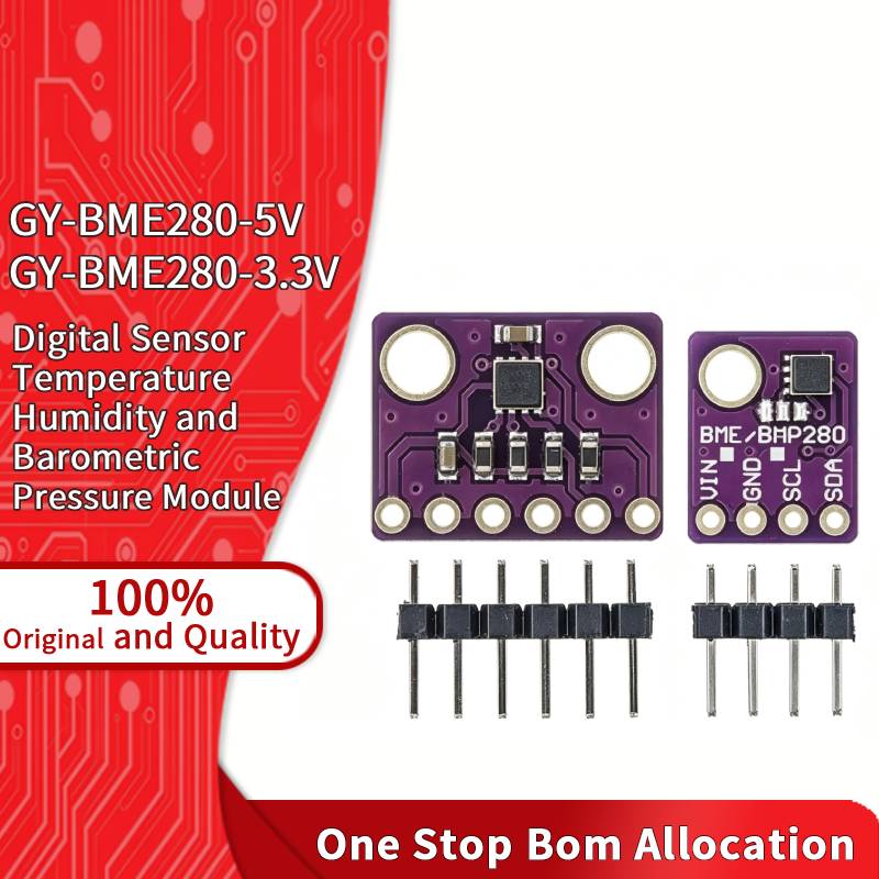 Bme280 Humidity Sensor - GY-BME280 Temperature Humidity Pressure Sensor Module