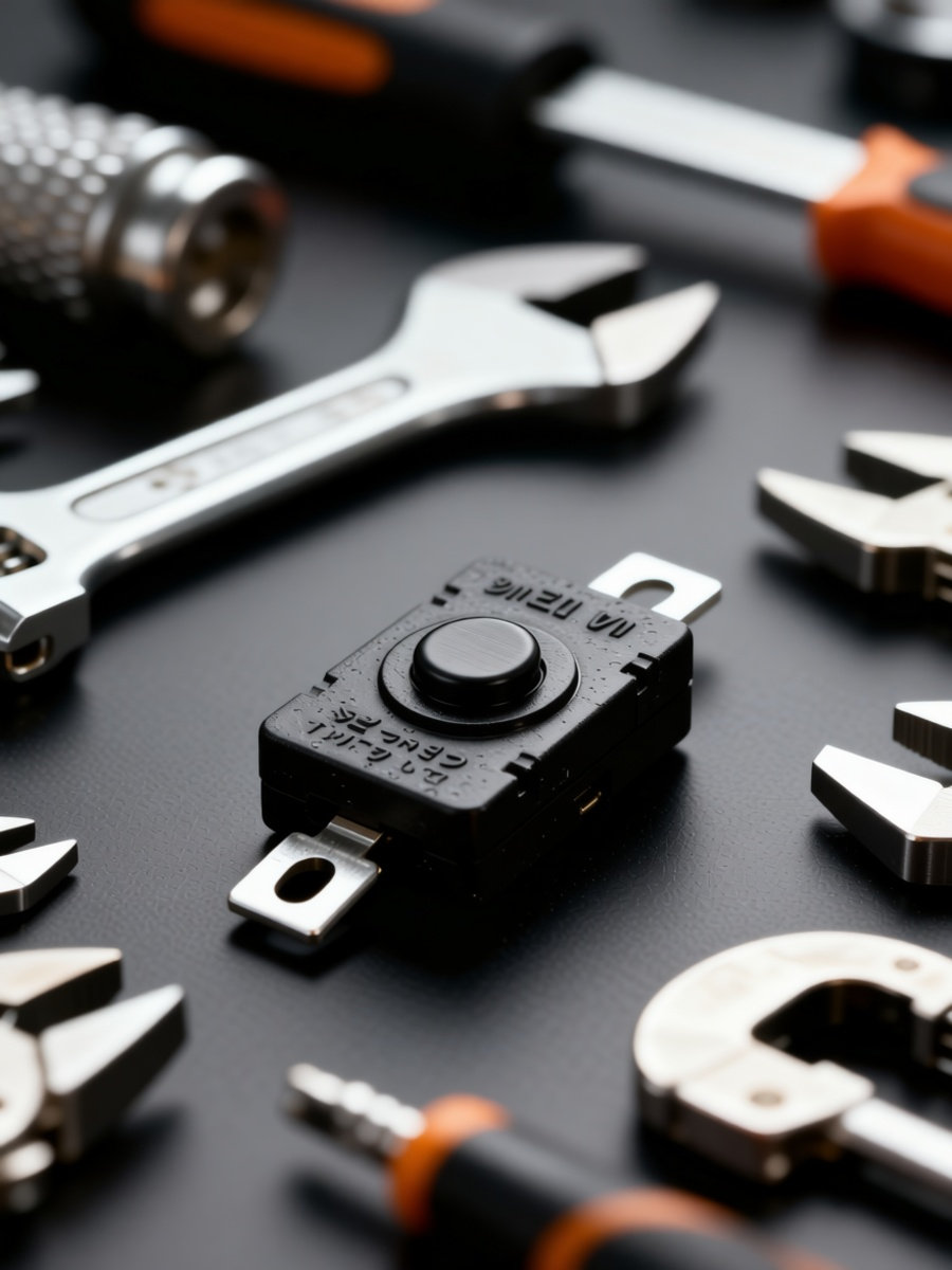 Diy For Electronics - 20Pcs Battery Box Switch Self-Locking Push