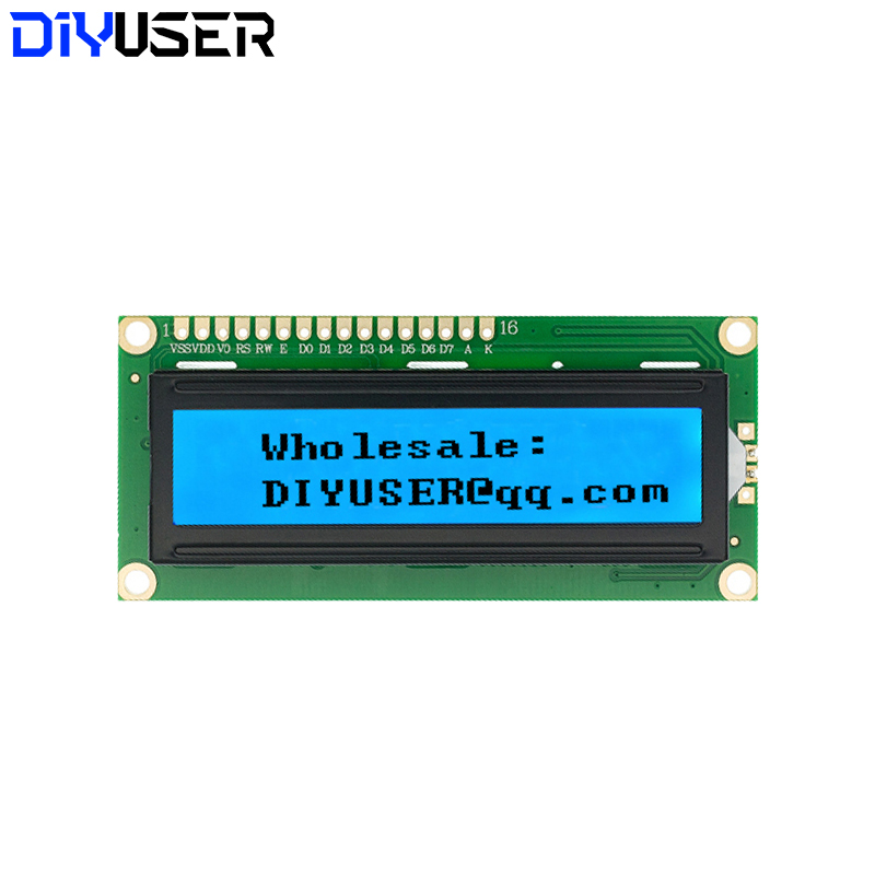 LCD1602 1602 LCD Module Blue / - I2C Lcd Display 评论和价格