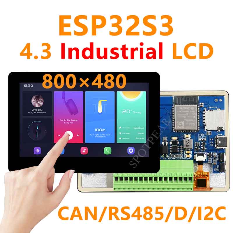 ESP32 S3  800x480 Captive Touc - I2C Lcd Display 评论和价格
