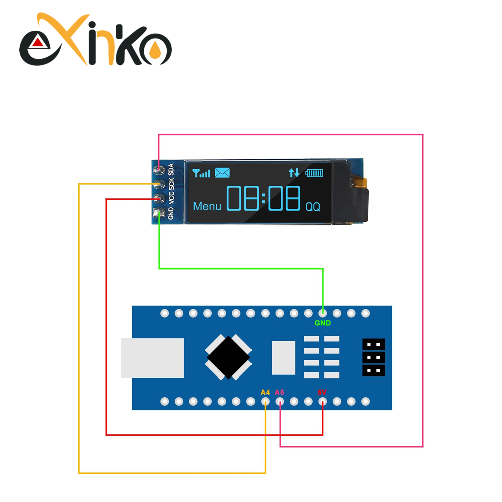 1-10pcs 0.91 inch OLED Display - I2C Lcd Display 评论和价格