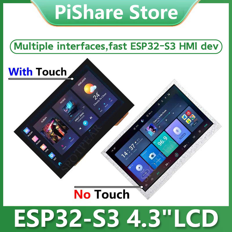 ESP32 S3 4.3inch LCD 800x480 C - I2C Lcd Display 评论和价格