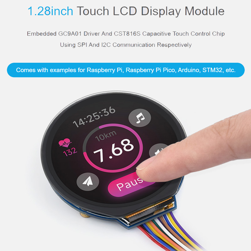 1.28 Inch Touch LCD Display Mo - I2C Lcd Display 评论和价格