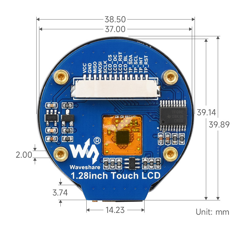 1.28 Inch Touch LCD Display Mo - I2C Lcd Display 评论和价格