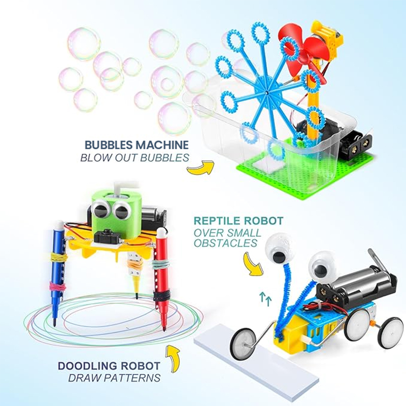 6 Set Robotics Kit Science Exp - Diy Electronics Kids 评论和价格