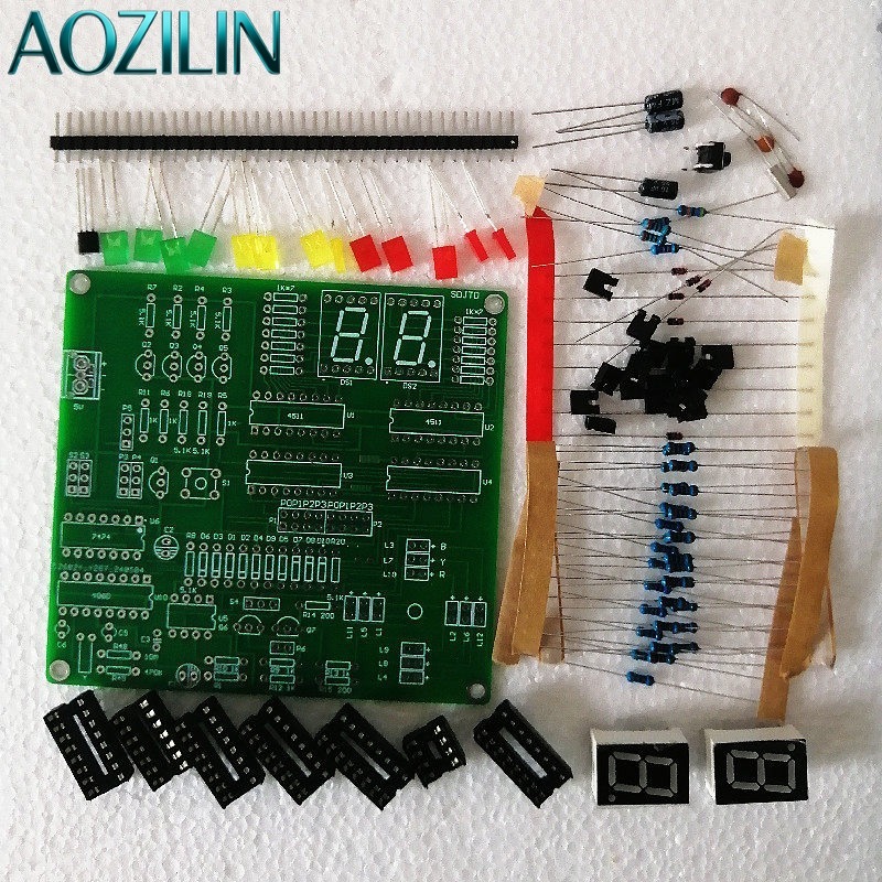 AOZILIN Digital Circuit Traffi - Diy Electronics Course 评论和价格