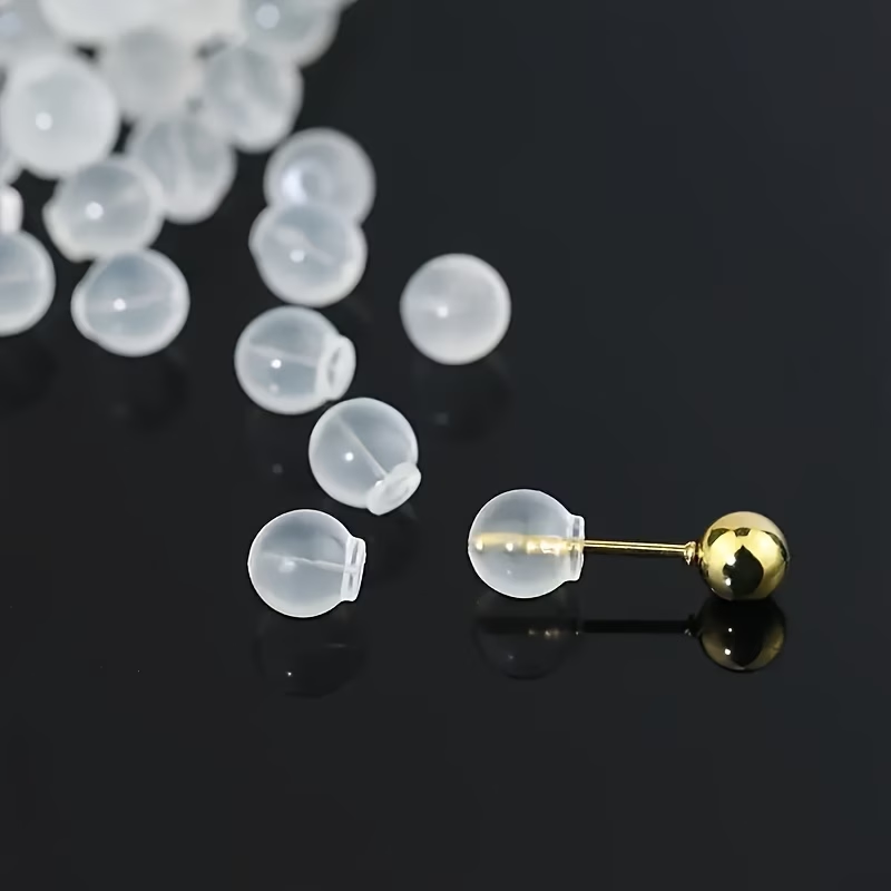 100PCS Soft Transparent Silico - Diy Electronics Components 评论和价格
