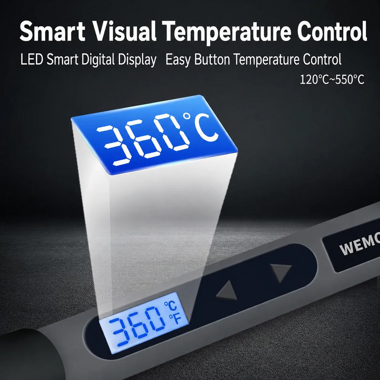 90W Digital LCD Adjustable Tem - Diy Electronics Uk 评论和价格