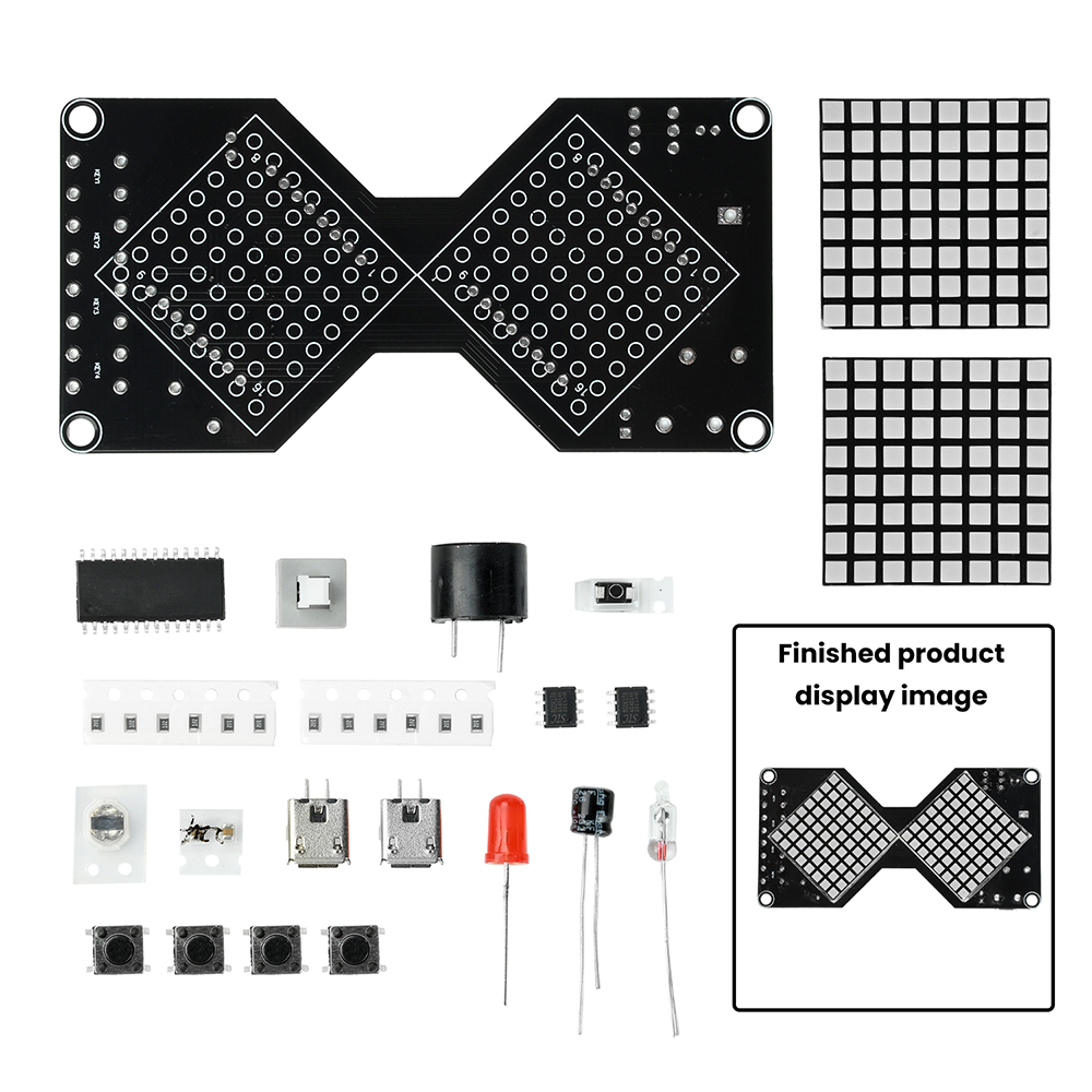 DC5V LED Dot Matrix Electronic - Diy Electronics Game 评论和价格