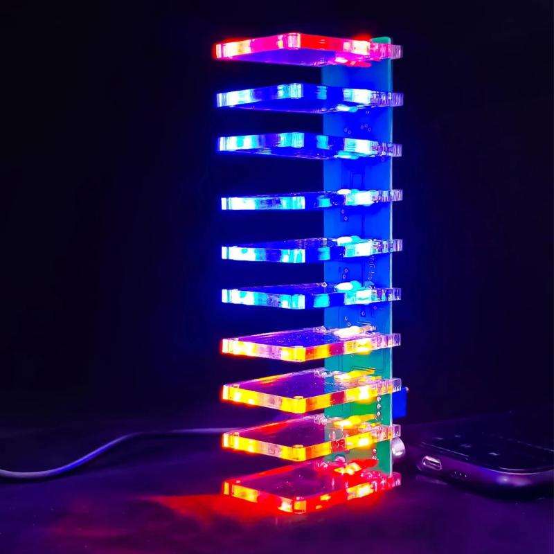 Sound Activated LED Music Spec - Diy Electronics Course 评论和价格