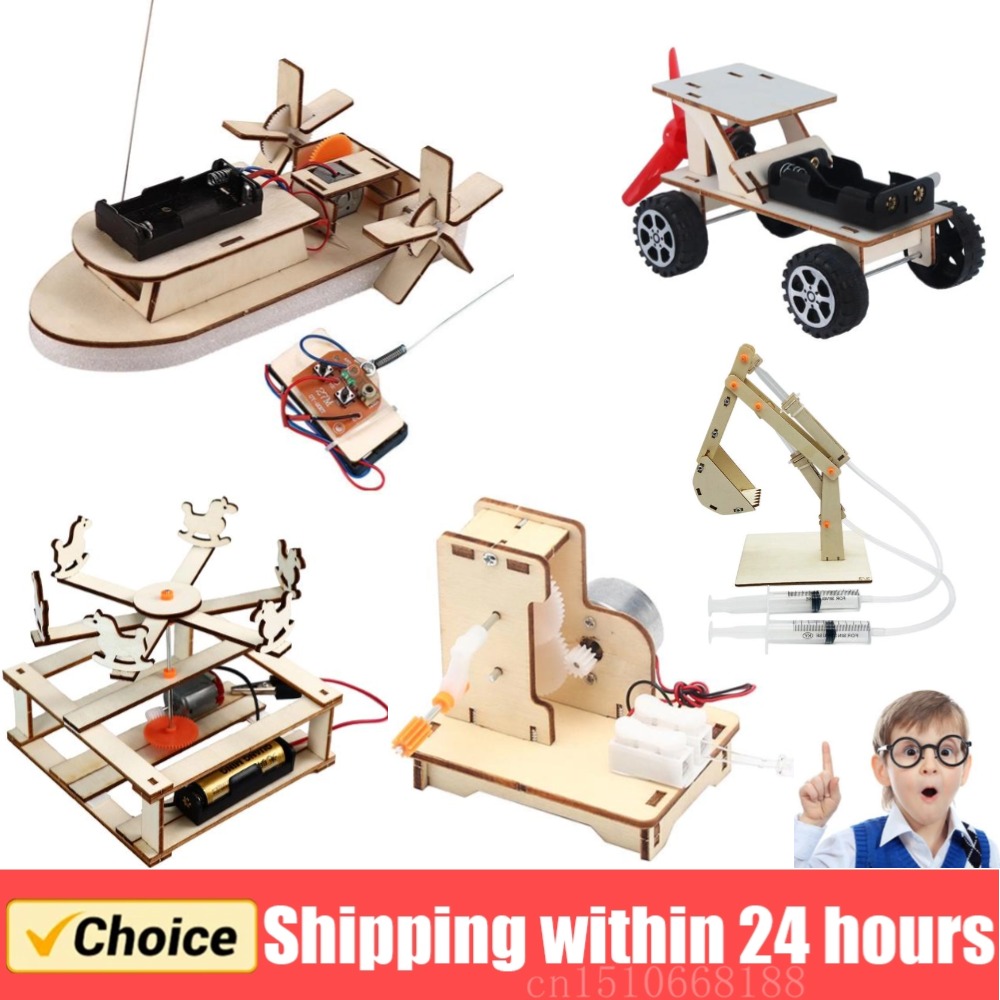 DIY Boat Model Science Toys Ki - Diy Electronics Kids 评论和价格