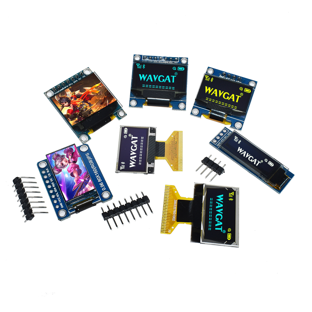 White Yellow Blue Color 4Pin 7 - I2C Lcd Display 评论和价格