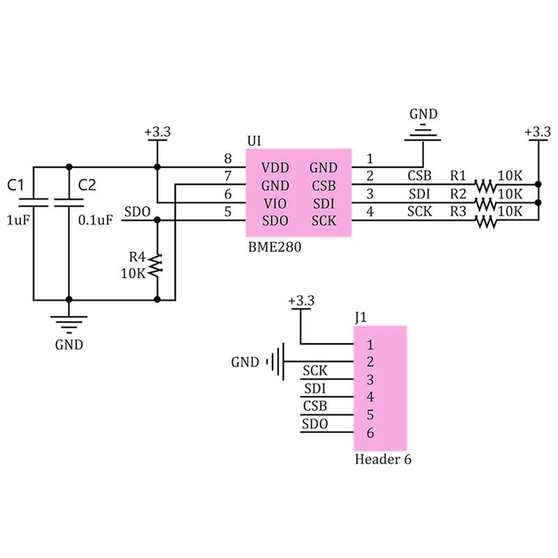 A93E-6PCS BME280 3.3V Sensor M - Bme280 Humidity Sensor 评论和价格
