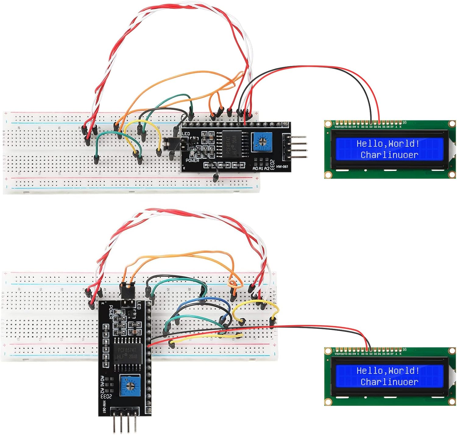 1Set 1602 LCD 20*4 Blue Screen - I2C Lcd Display 评论和价格