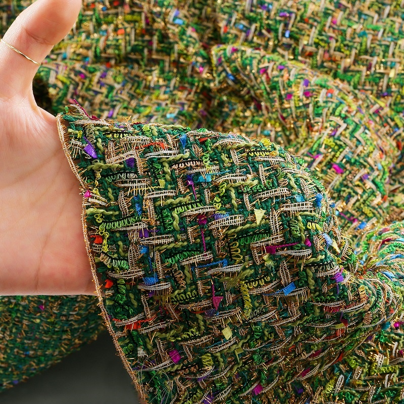 Tweed Fabric Plaid Stripes Wov - Diy Electronics Components 评论和价格