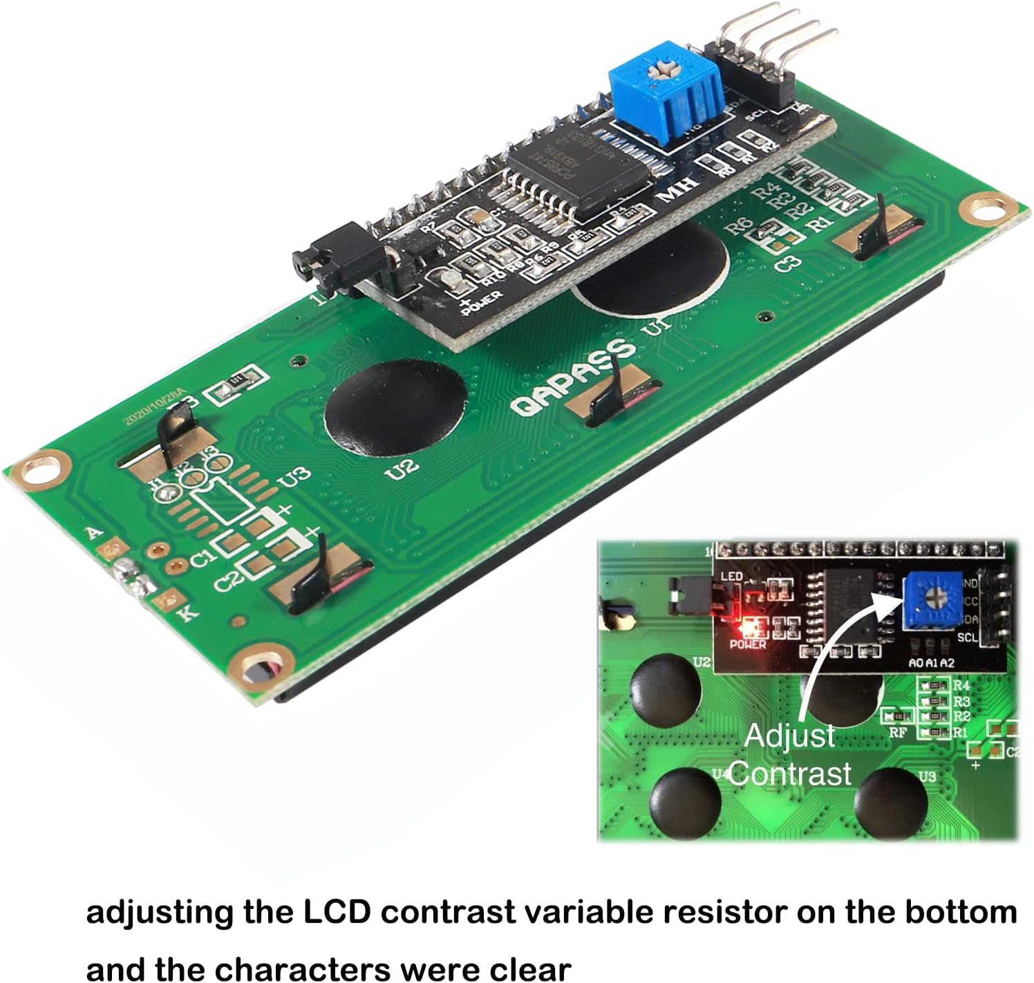 2PCS IIC I2C TWI Serial LCD 20 - I2C Lcd Display 评论和价格