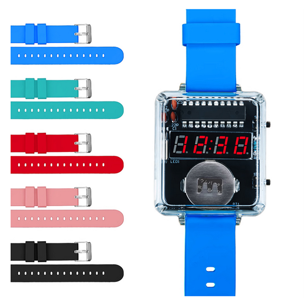 DIY Electronic Watch Kit 0.28' - Diy Electronics Game 评论和价格